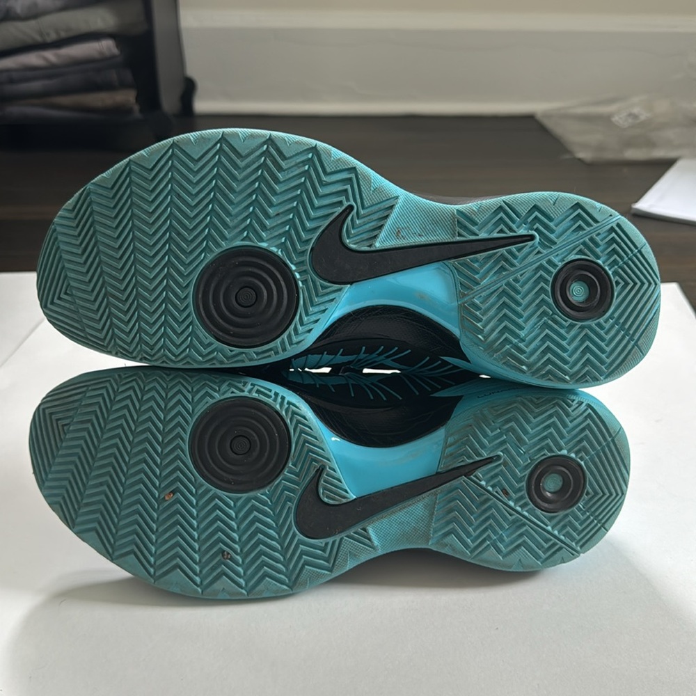 Nike Lunar Hyperdunk 2013 Black Gemma Blue - Picture 4 of 5